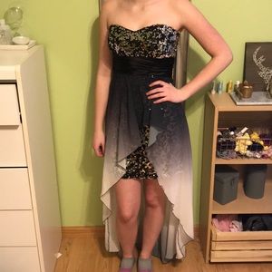 High-Low homecoming dress
